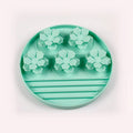 Pet Snuffle Mat round Slow Feeder Pad - Silicone Suction Cup Dog Feeding Mat, Anti-Choke Cat Food Bowl,