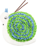 Snuffle Mat for Dogs - Pet Snuffle Mat, Dog Snuffle Mat for Medium and Large Dogs, Dog Feeding Mat, Dog Puzzle Toy Encourages Natural Foraging Skills ( Snail)